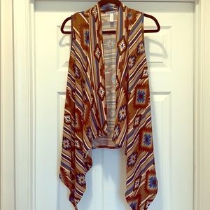 Southwestern hi-low wrap